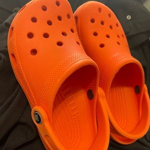 Crocs- orange